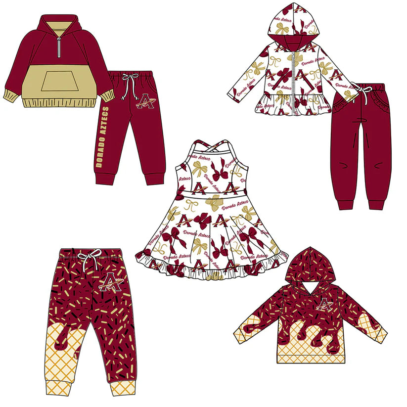 Toddle baby custom team design matching outfit