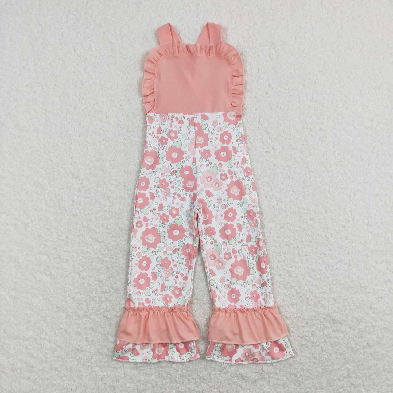 baby girls floral boutique jumpsuit
