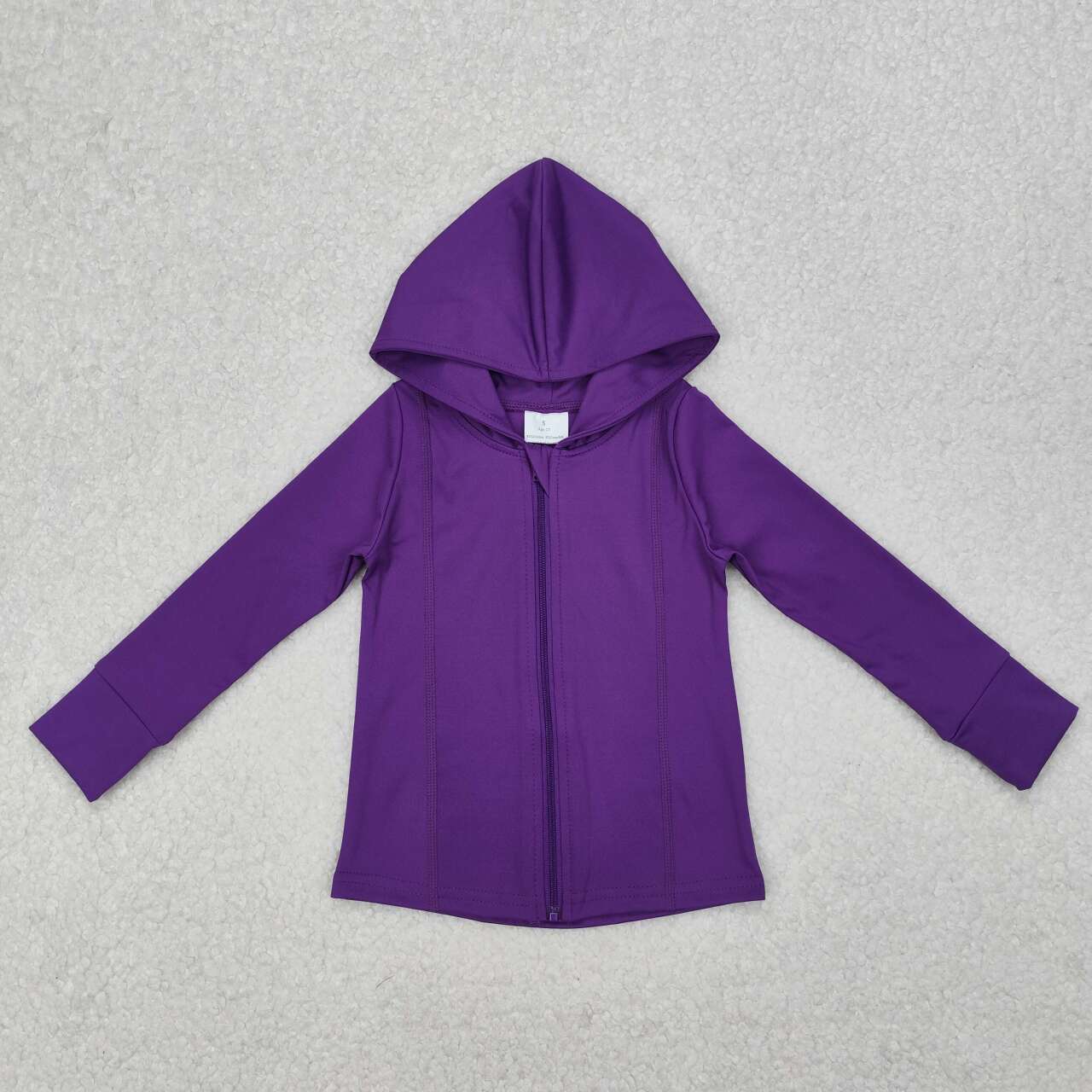 Baby Girls Purple Active Wear Long Sleeve Hoodie Top