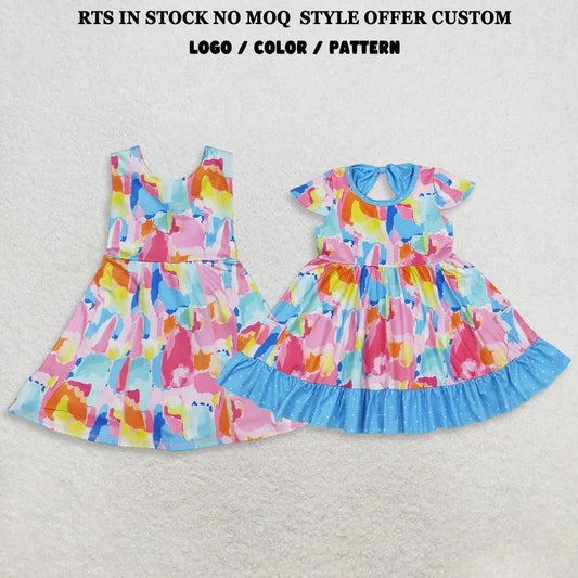 Toddle girls tie dye summer dress