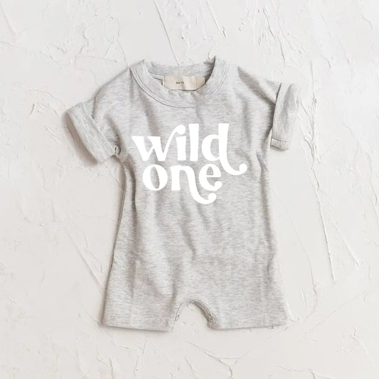 Toddle baby boy short sleeve romper