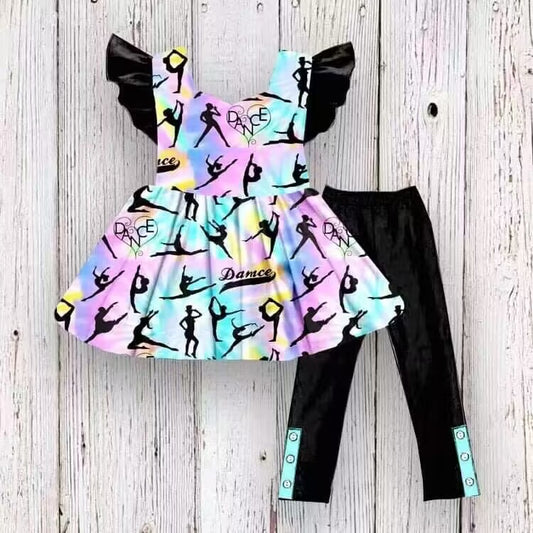 baby girl dance design outfit