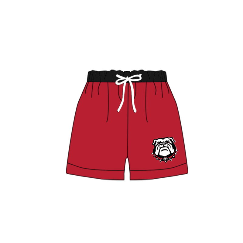 baby boy dog team swim trunks