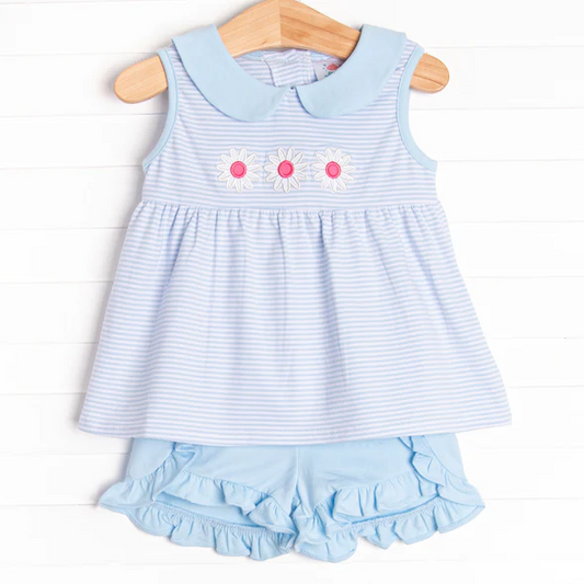 Flower  girls wholesale kids summer style outfit