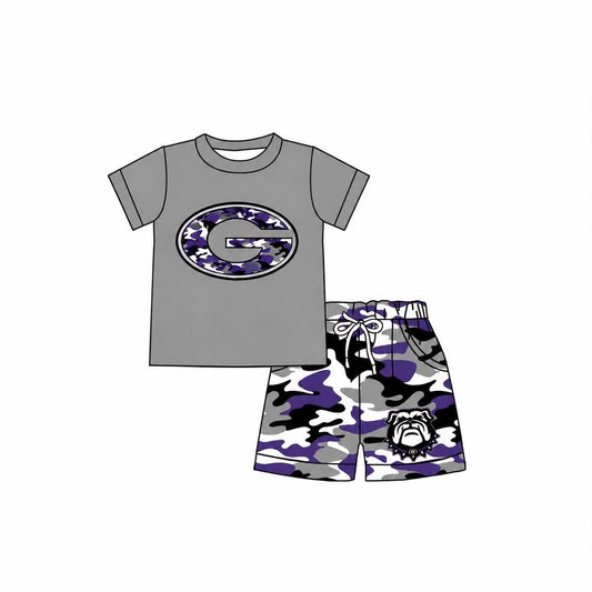 Custom team top matching shorts boy outfit for you Ashley