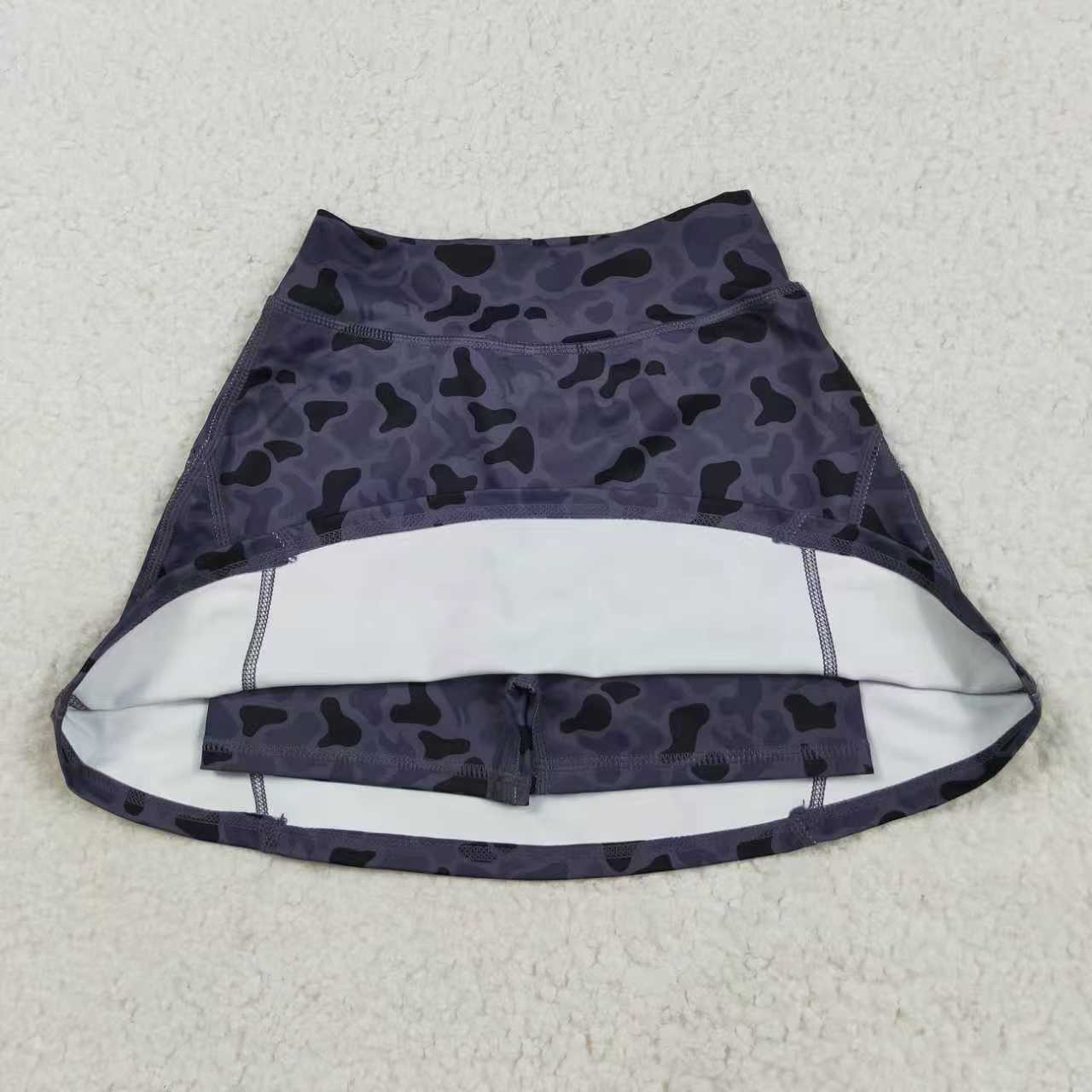 baby girl dog duck camo summer yoga skort
