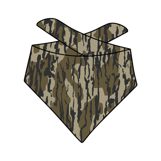 custom design cute puppy dog camo bandanas