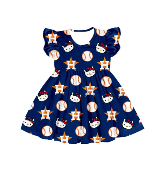 Toddle girls wholesale custom team dress
