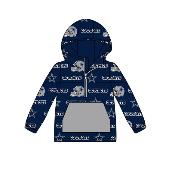 baby boy custom team design hoodie top