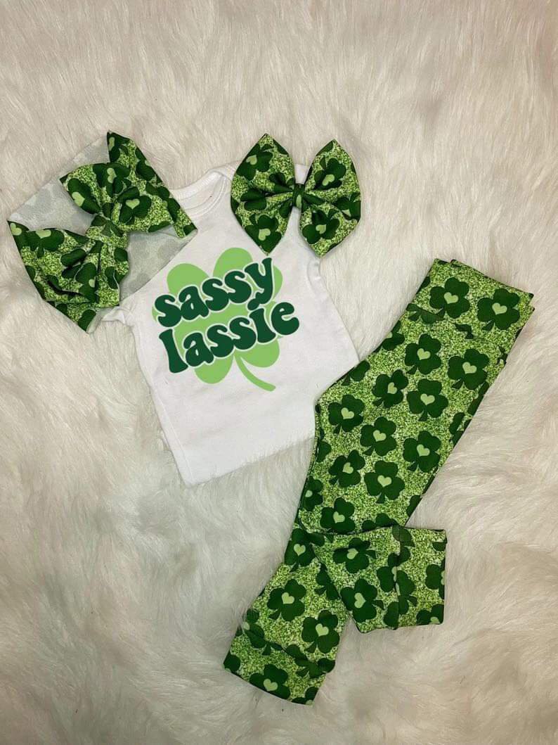 Saint Patrick's Day clothing set