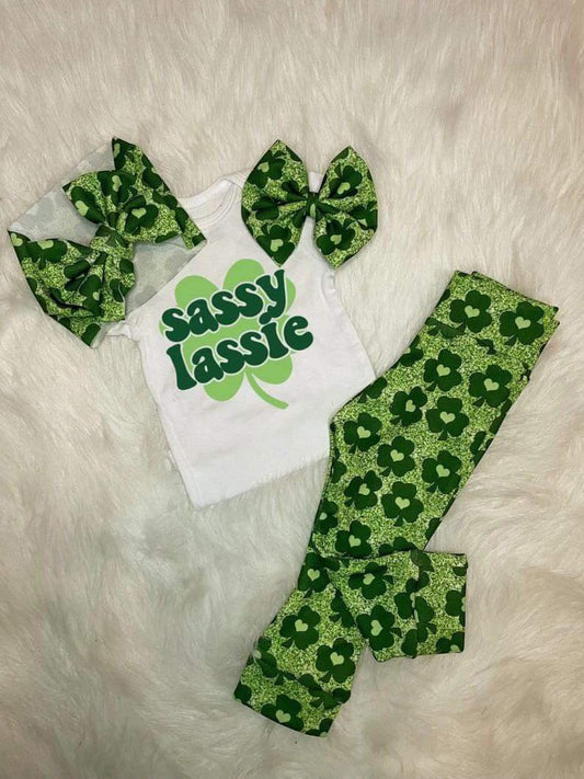 Saint Patrick's Day clothing set