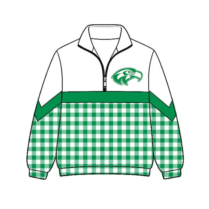 Kids Hawks team style long sleeve pullover top