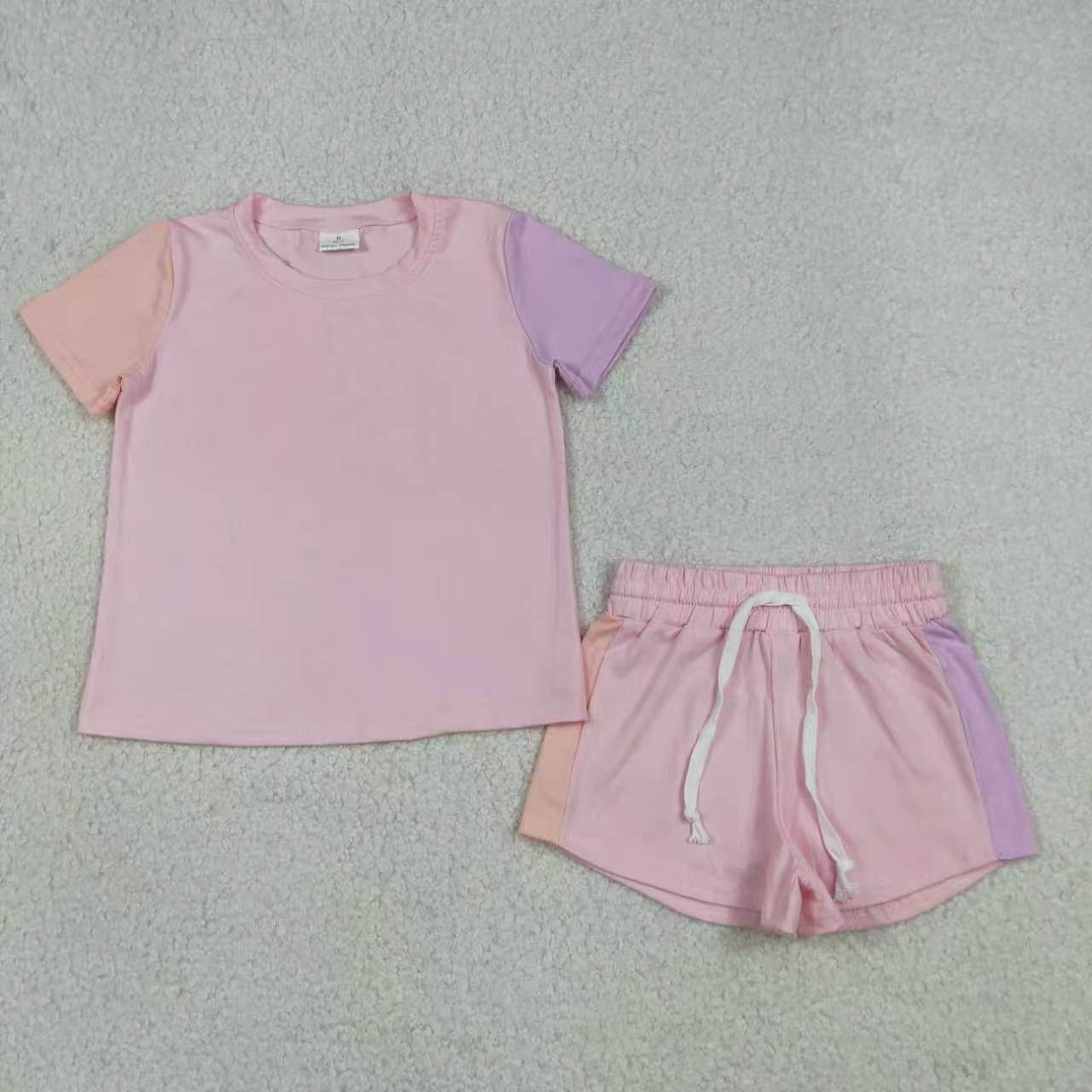 Khaki top matching shorts toddle baby boy outfit