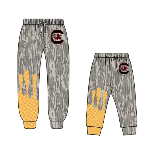 Adult and kids custom team matching legging pants