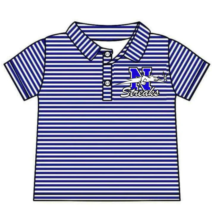 Kids baby custom team short sleeve polo shirt