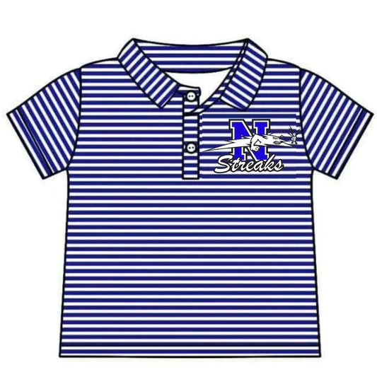 Kids baby custom team short sleeve polo shirt