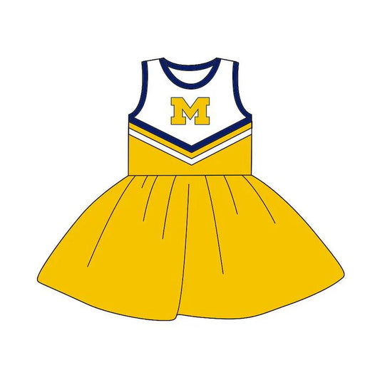 Toddle girls wholesale custom team design dress