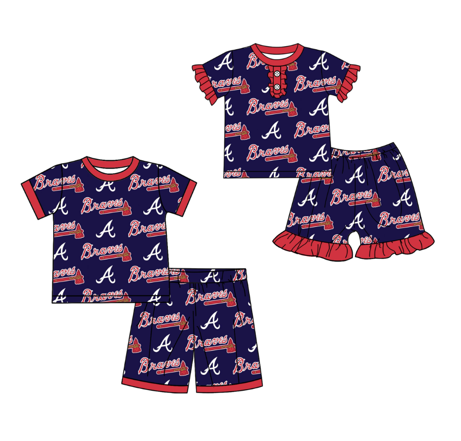 Sister brother custom team outfit