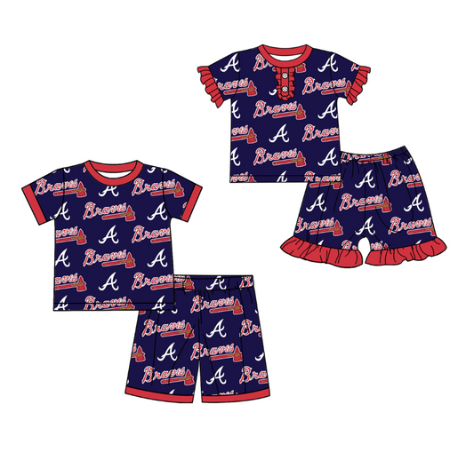 Sister brother custom team outfit