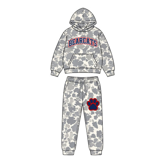 Baby boy custom team cheer design hoodie set