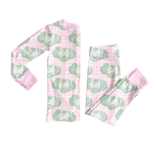 Toddle kids girls golf design matching design outfit