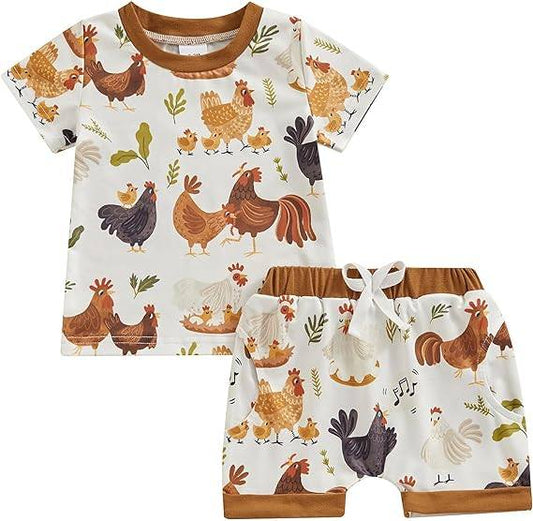 farm chicken animal outfit