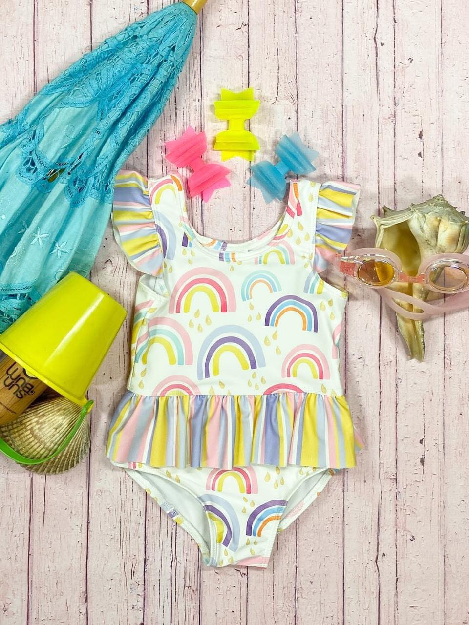 baby girls summer swimwear