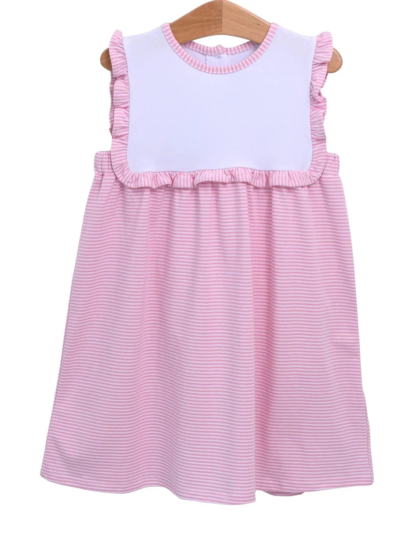 toddle baby girls pink stripes dress