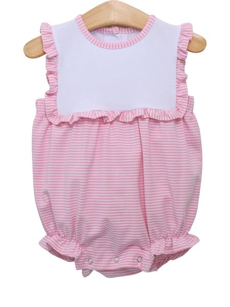 toddle baby girls pink stripes romper