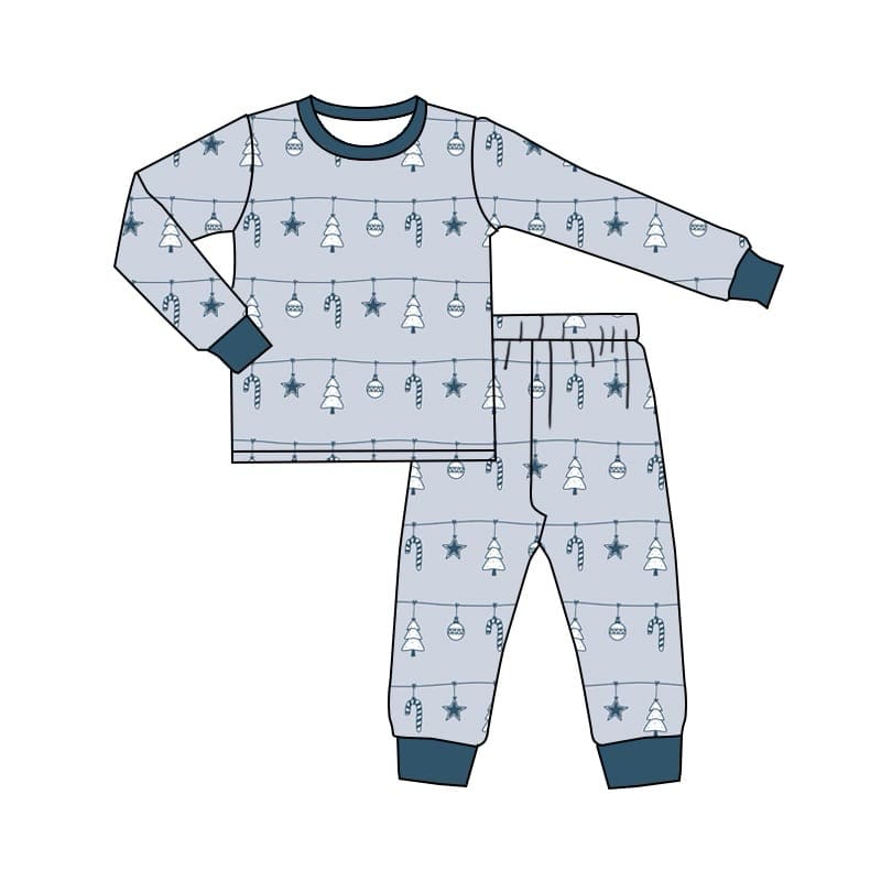 Boy Christmas bamboo outfit