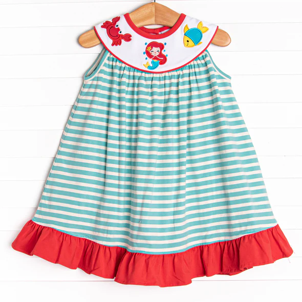 wholesale girls princess mermaid cartoon dress