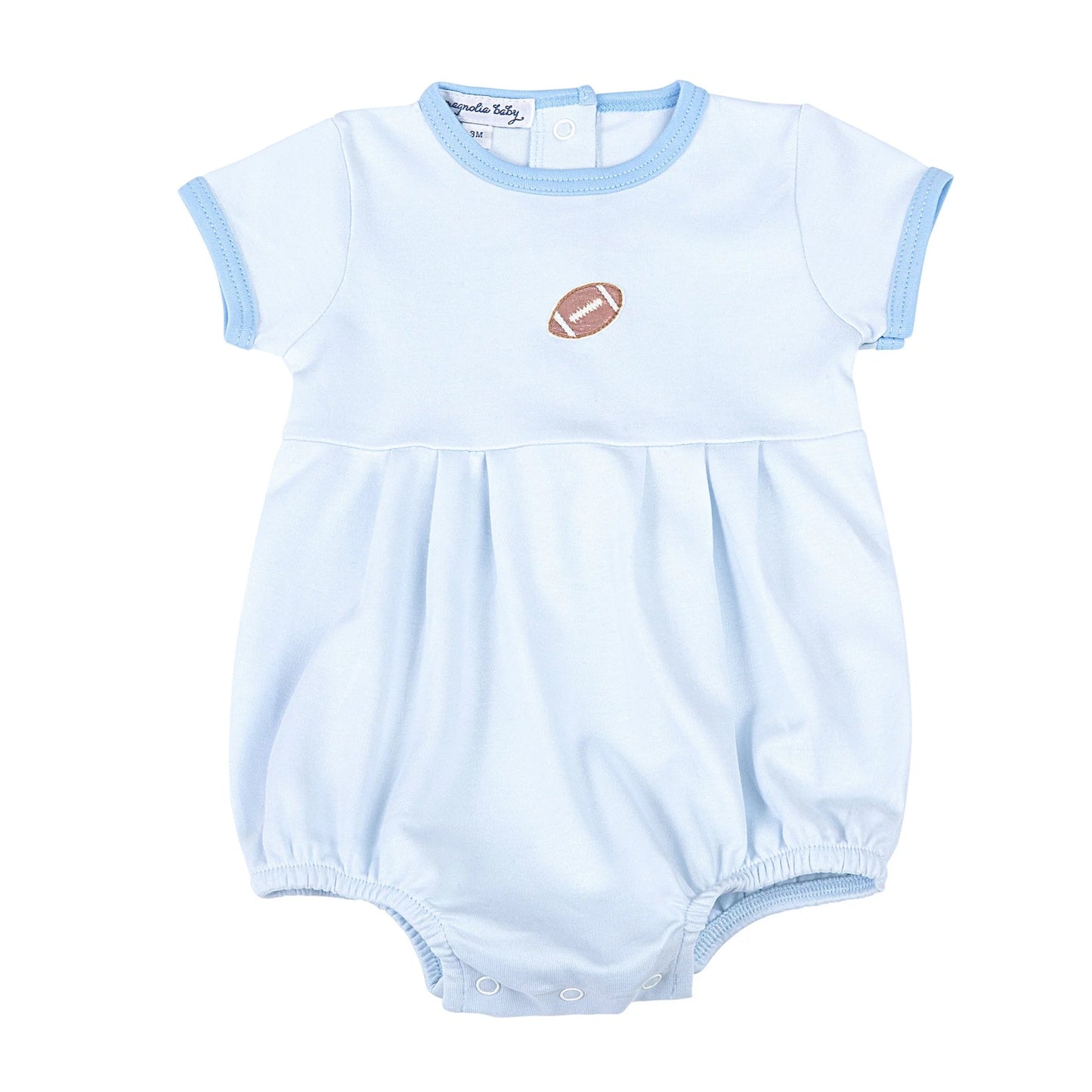 infant baby boy football romper