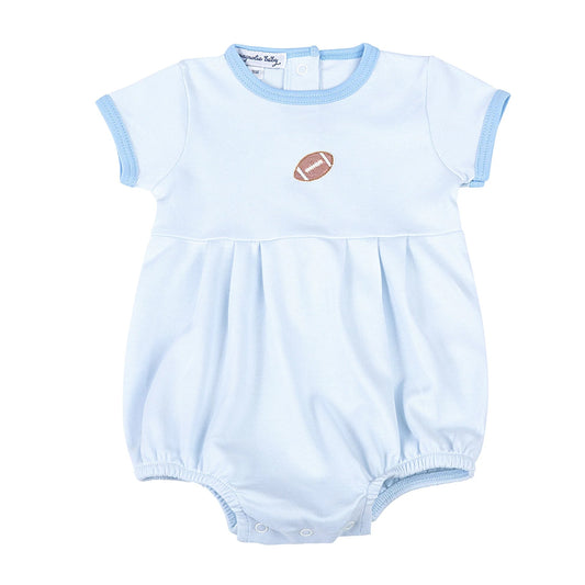 infant baby boy football romper