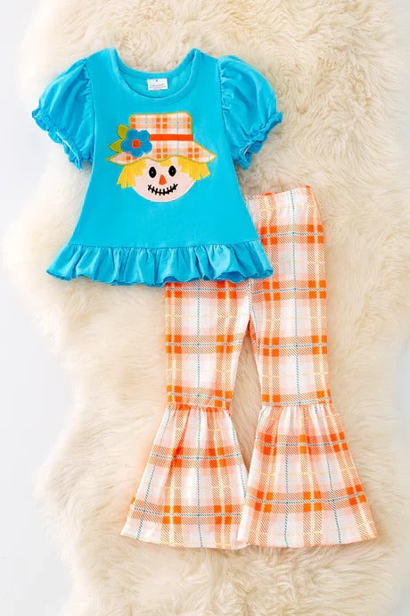 Wholesale kids girls fall season bell bottoms clothes