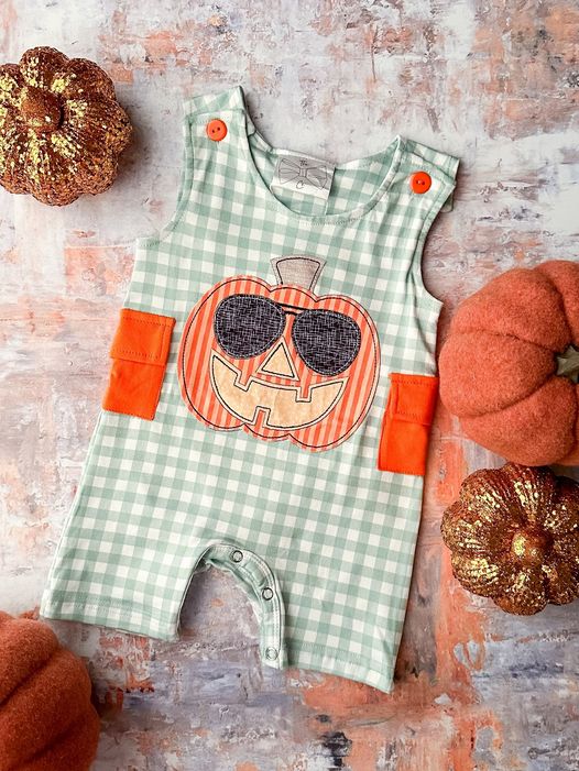 Toddle baby boy Halloween romper