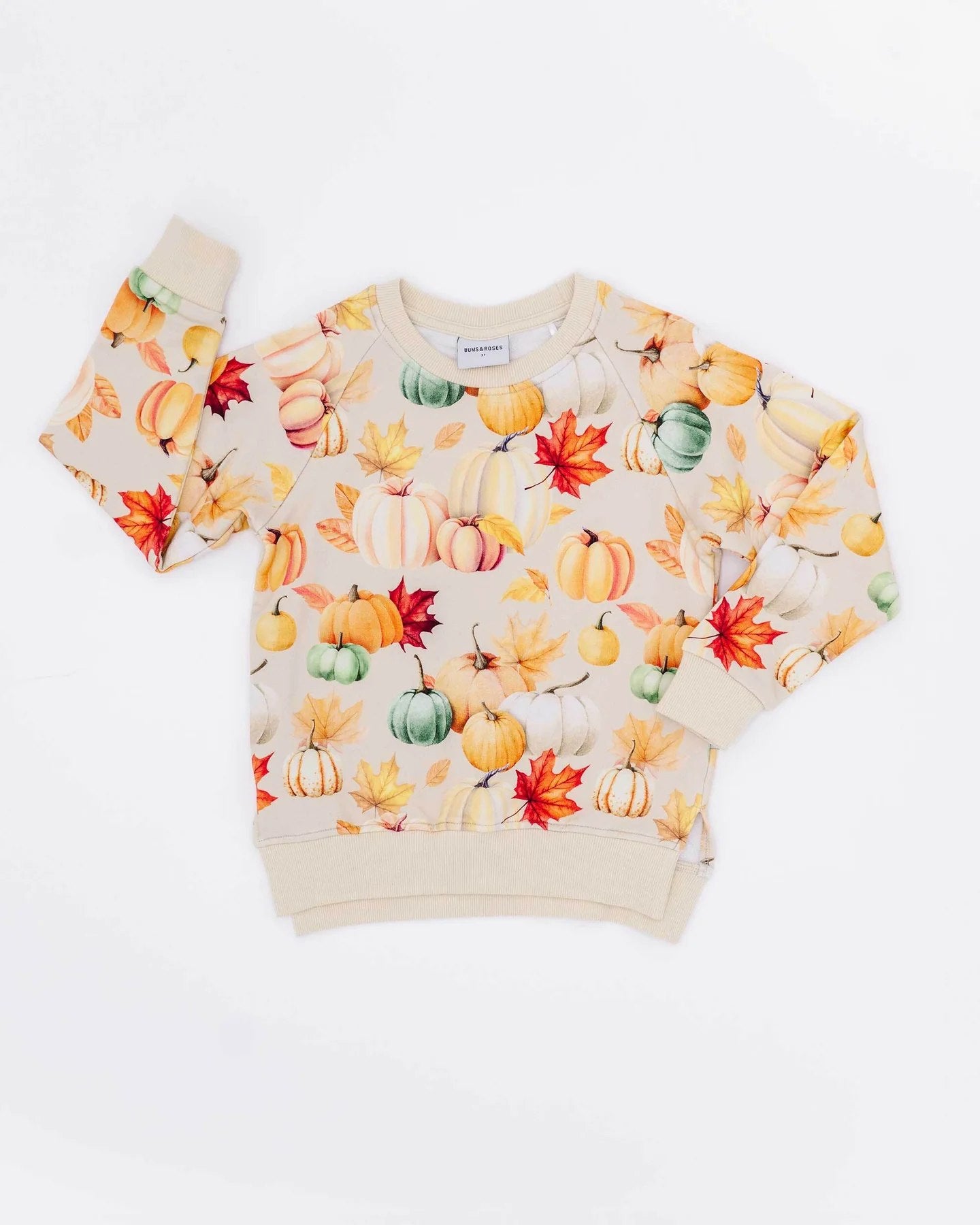 baby boy long sleeve pumpkin top