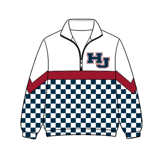 Kids team style long sleeve pullover top