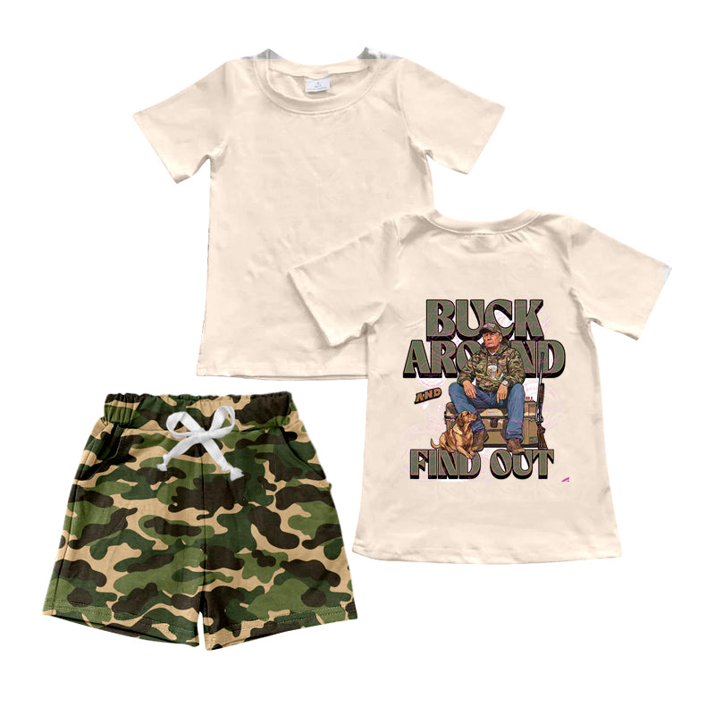 baby boy custom camo  outfit