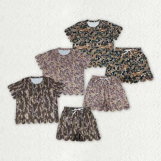 Adult Women camo summer outfit