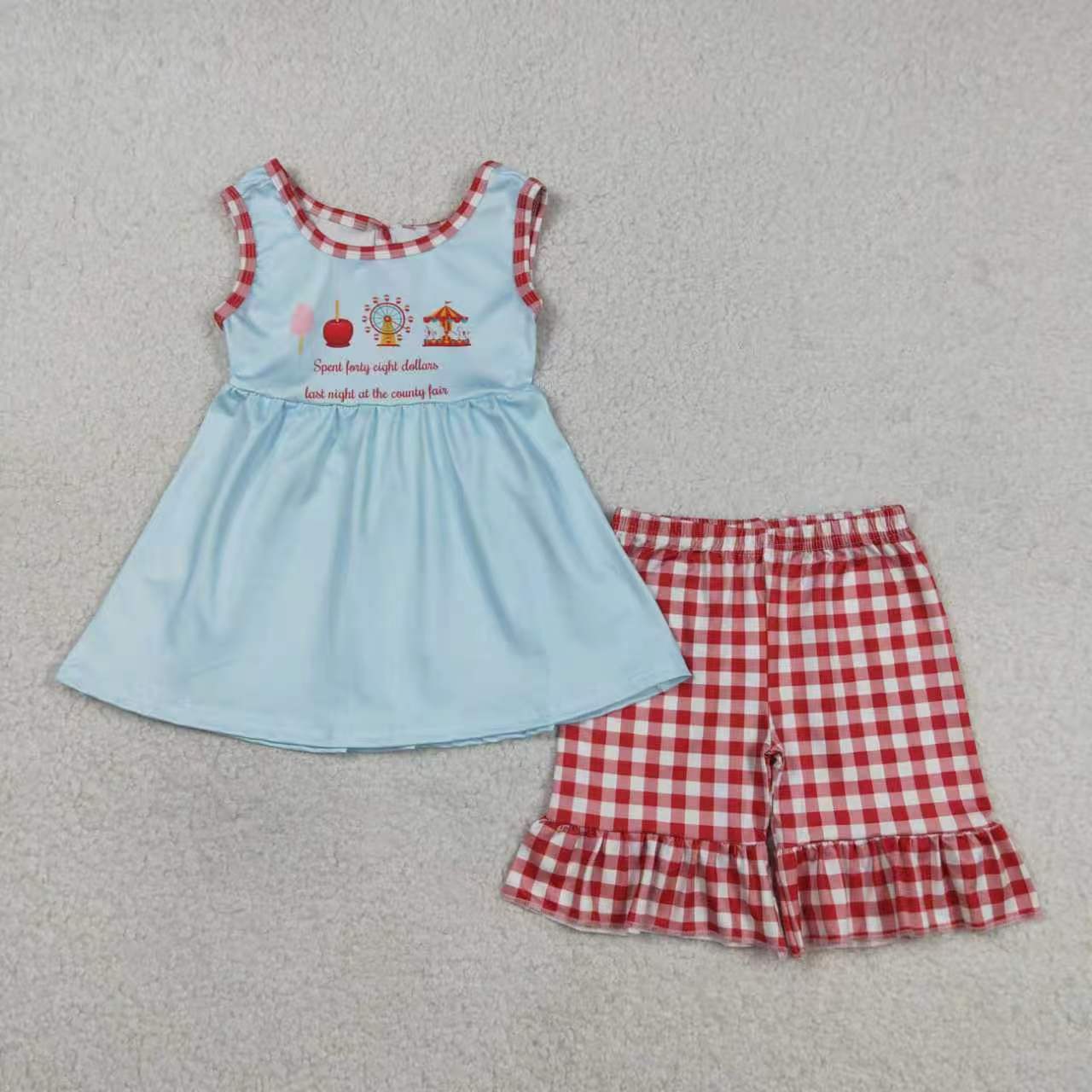 Baby boy county fair summer outfit