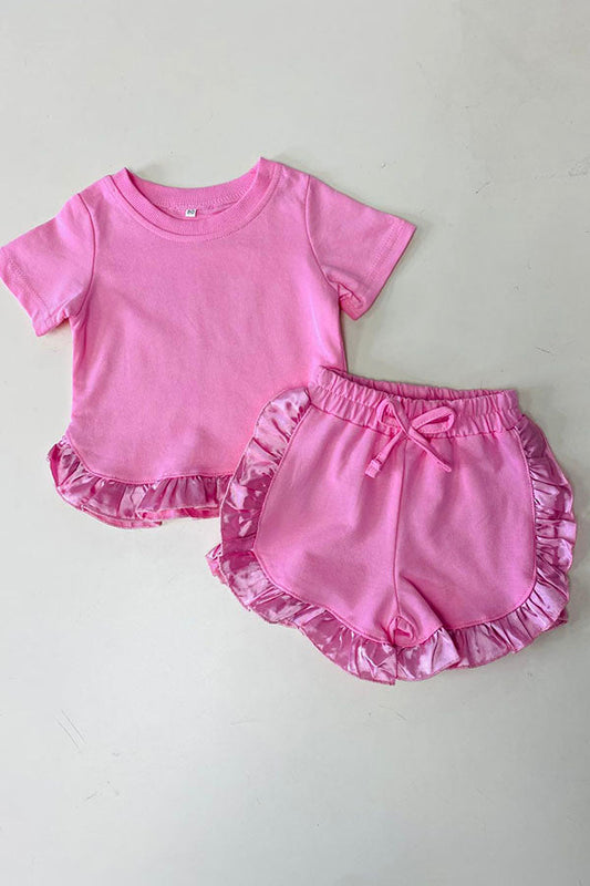 baby  girls hot pink summer clothes