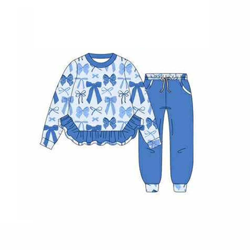 Toddle kids floral top matching pants outfit wholesale baby clothes