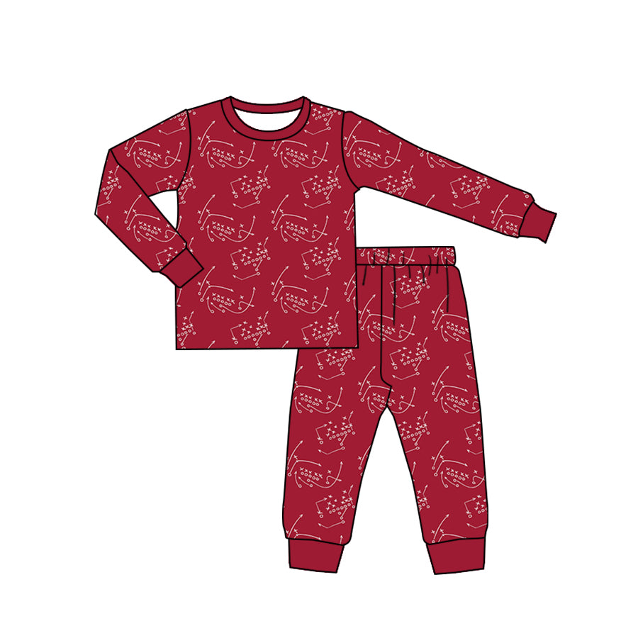 wholesale kids boy spring fall pajama set