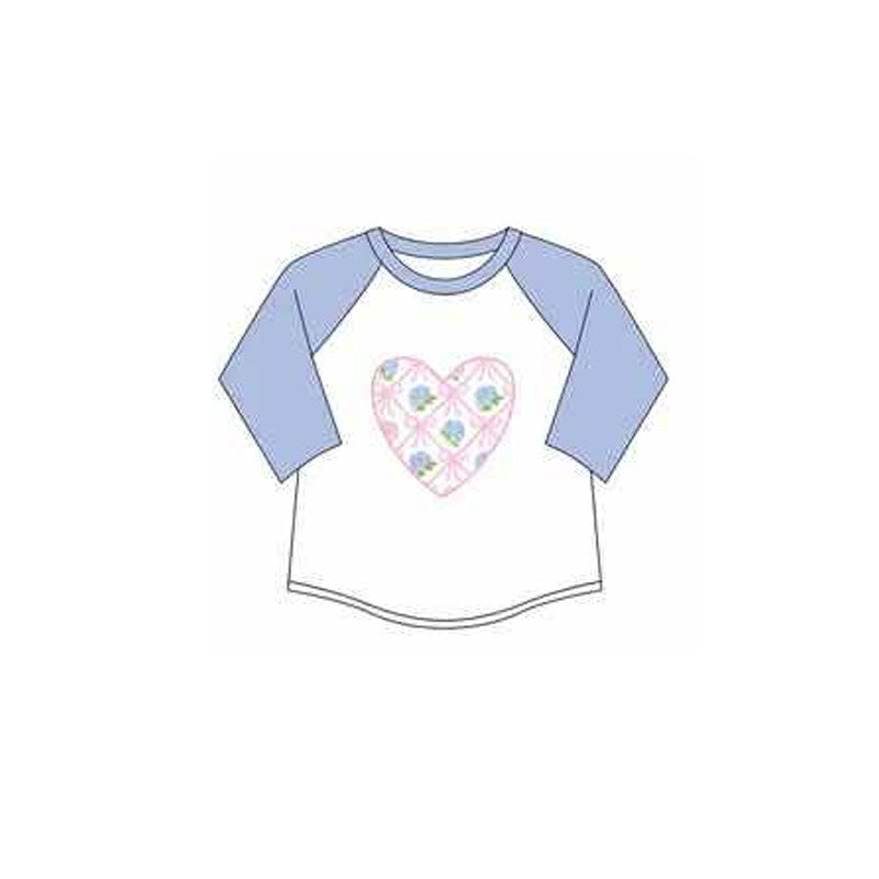 Toddle kids floral heart outfit wholesale baby clothes