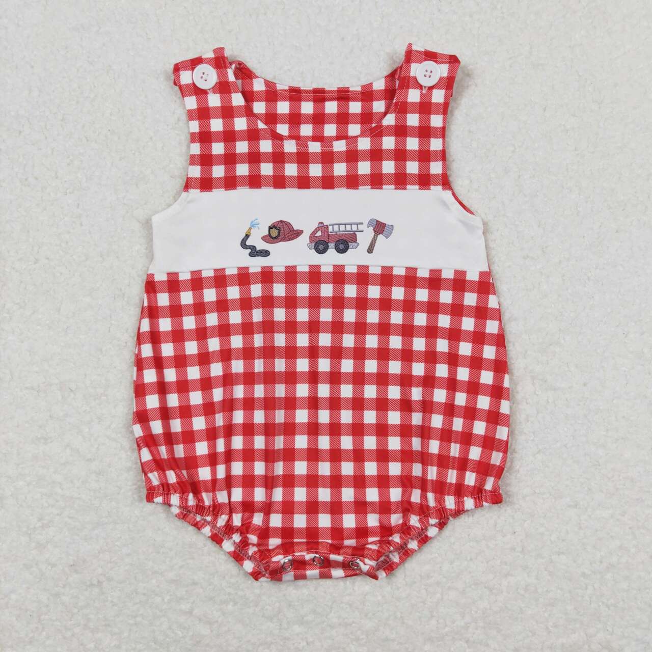 toddle baby boy construction romper