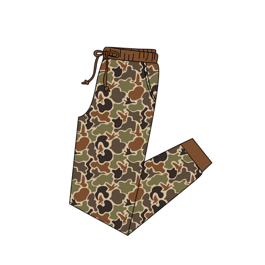 adult mallard duck camo milk silk pants