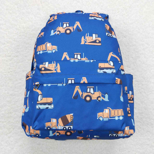 baby boy construction backpack