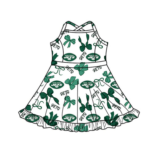 Toddle girls wholesale custom team design dress