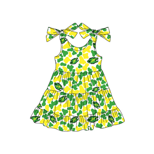 Toddle girls wholesale custom team design dress