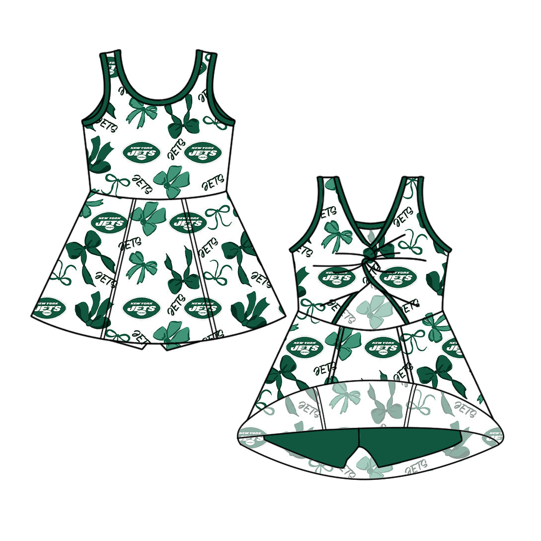 Toddle girls wholesale custom team design dress